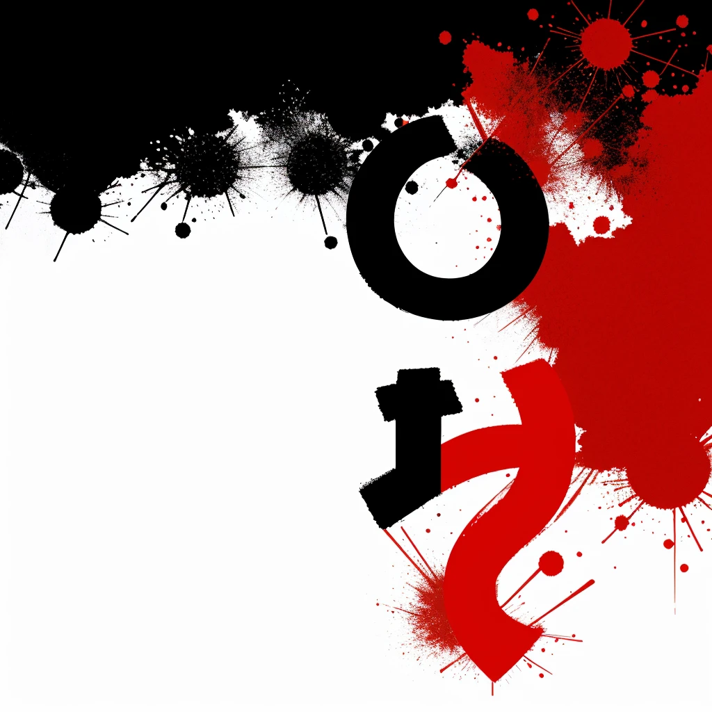 generates a Chinese character image, with meaning "love", with black background and red character, 1080p quality for pc wallpaper, just the character and a black background