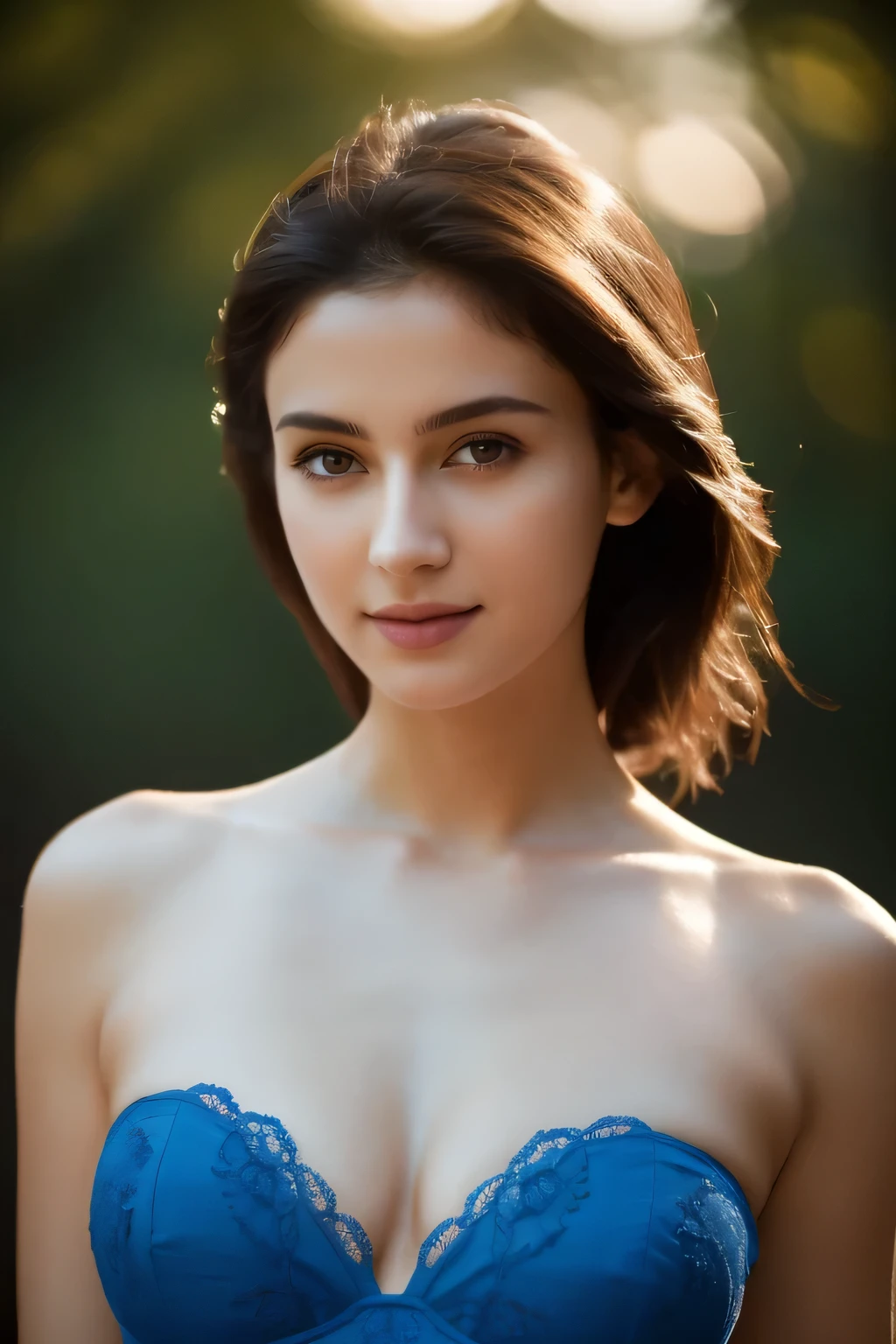 smile, blue strapless bra, Ukrainian Beautiful Woman, masterpiece, high quality, realistic aesthetic photo ,(HDR:1.2), pore and detailed, intricate detailed, graceful and beautiful textures, RAW photo,16K, (bokeh:1.1), cinematic lighting, focus on girl, 1girl, beautiful face, smooth skin, juicy lips, eye_shadow, soft large breasts, ultra detailed, (Subsurface scattering:0.8), high resolution, world-class official images, impressive visual, perfect composition, seductive_pose,
pussy line