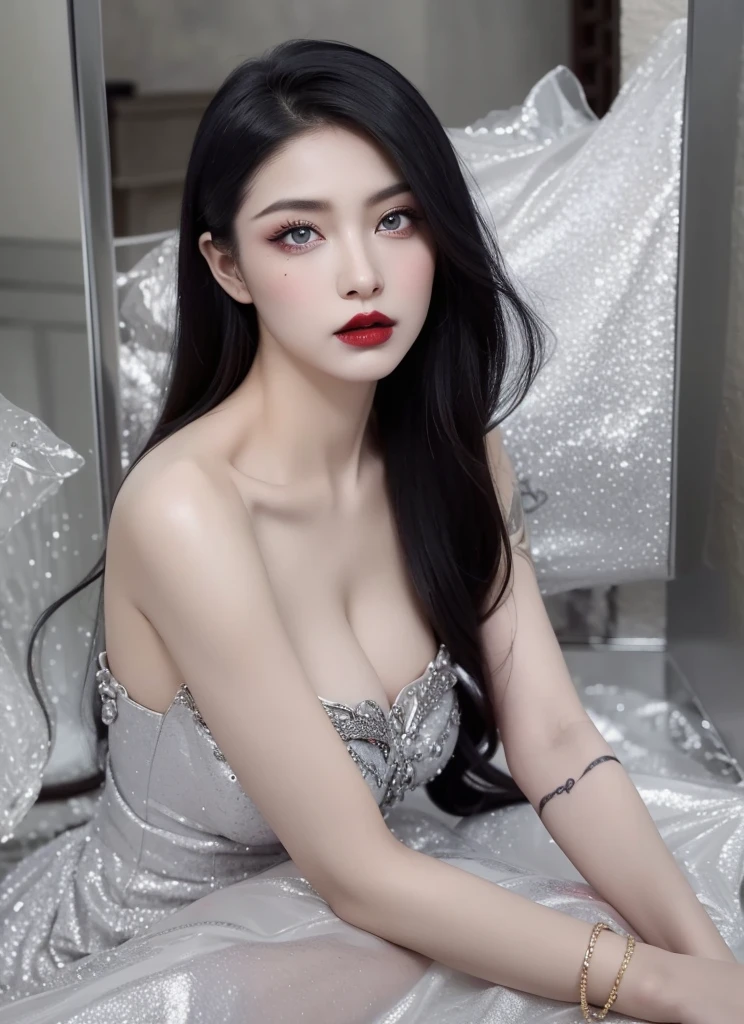 Detailed image quality，Witch Pandora，wing, succubus theme，堕落Angel，Excellent，scary，Secret Terror，tentacle，With eyes，Uncanny Valley Effect，Beast Blood Moon，skeleton，vampire，Hellfire，Dark Queen，Angel，magician magic witch，16岁Angel，eyes are blue(Pupils as deep as the starry sky)，Gorgeous body tattoos，surreal photos(8k quality，Rich in details)，Dark eyeshadow，Sexy thick lips(red lipstick)，tattoo designs on body，Dark Queen，Wear luxurious gold jewelry，Dark Queen，圣光铠甲大Angel，Disdainful look(disgusting，despise，angry，Looks impatient)