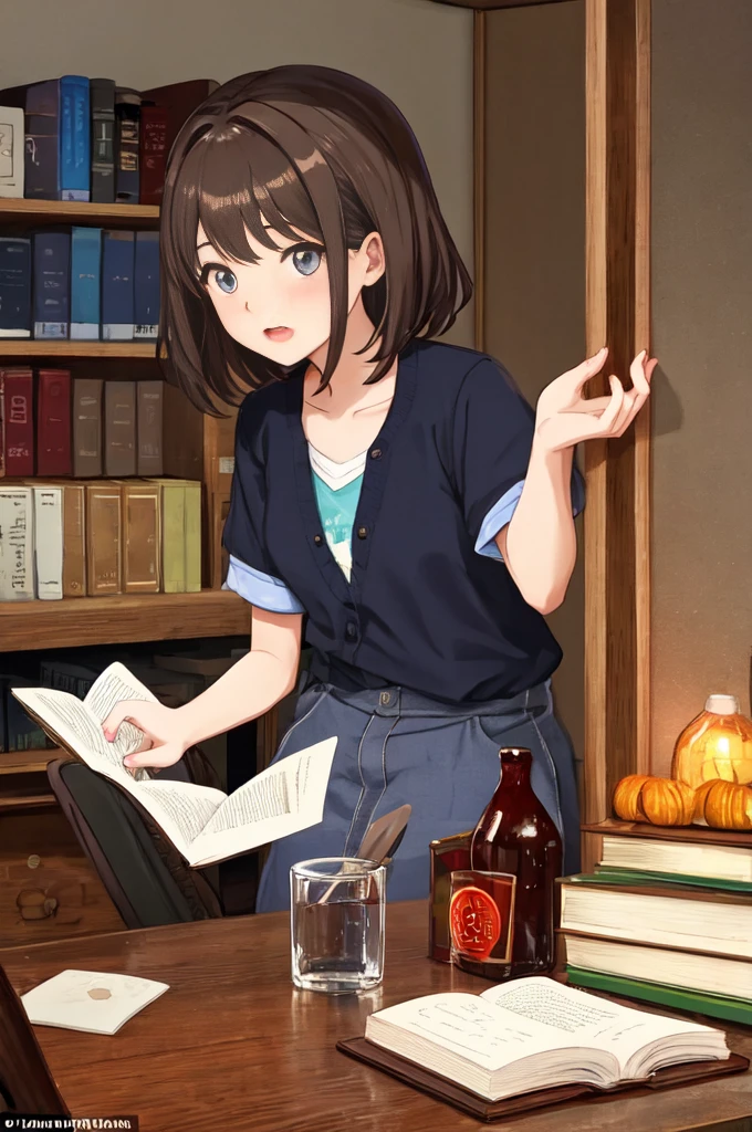 Clara, a fifteen-year-old girl with lively eyes and insatiable curiosity, was in his grandfather's library, an elderly historian who had dedicated his life to studying the mysteries of the region. As I leafed through old dusty books, A yellowish parchment slipped from between the pages of a voluminous tome..