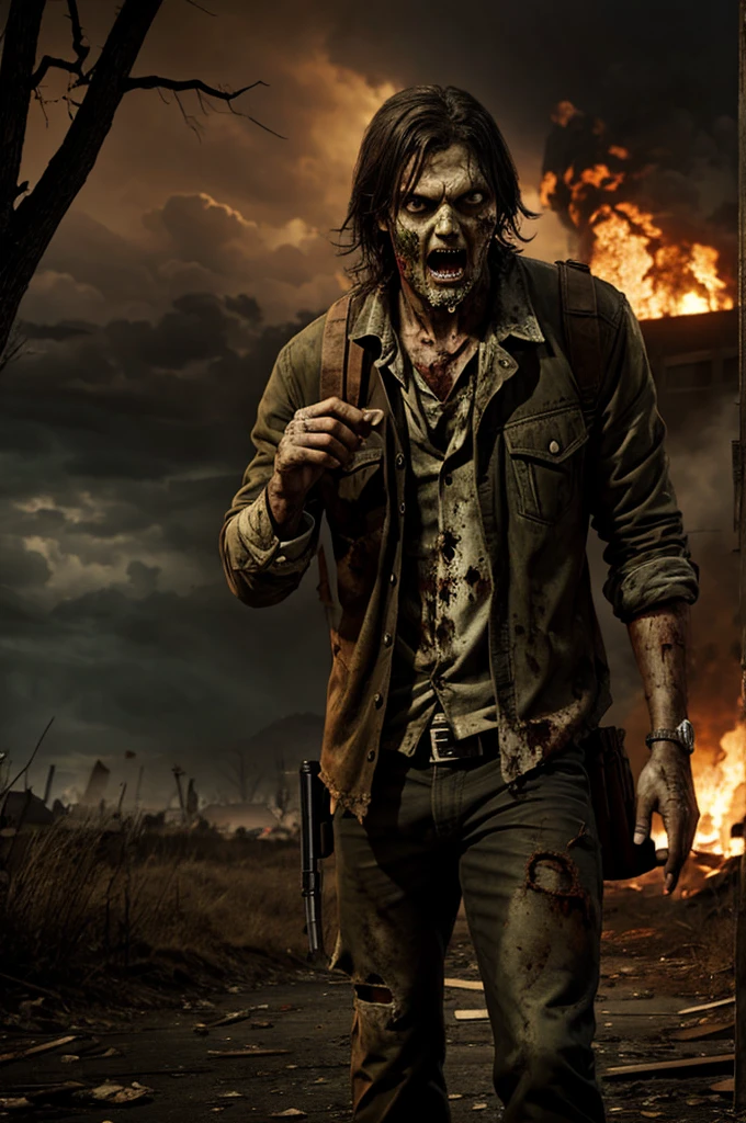 Zombie apocalypse survivor