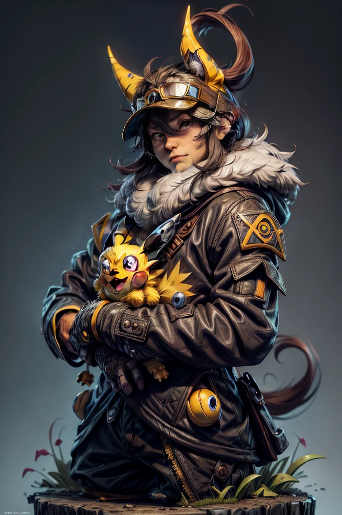 there are many different types of animals that are grouped together, egg, sprites, birb, fantasy creatures, psd spritesheet, monster character design, set of high quality 4K 3d hd sprites, with familiar sprites, cute creatures!, monsters creatures, style of pokemon, characters merged, by Katsuya Terada, in the STYLE of Katsuya Terada. ((POKEMON STYLE ))
Ppokemon by Katsuya Terada(comics,, manga, toon avatar, muppet, simple, stialized).
Black ice furr and yellow frosty cold eyes.
Googles,Brown-gray arctic gear with furr collar and hood.