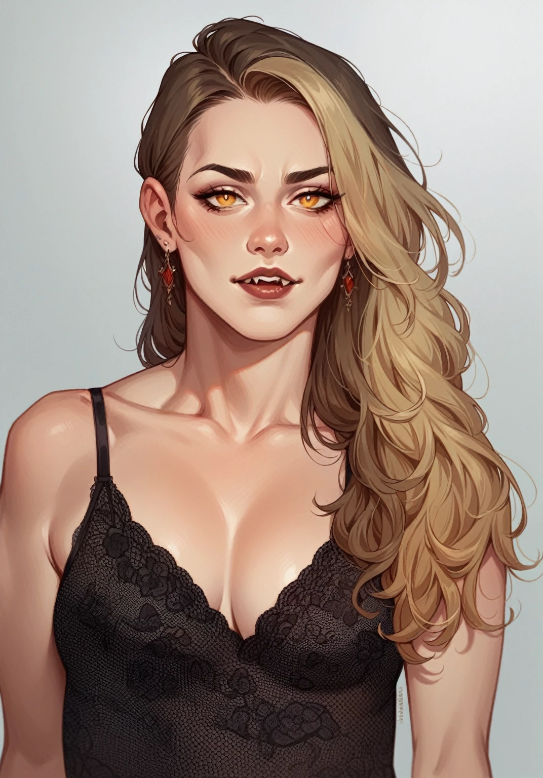 Amber Heard as a Vampire