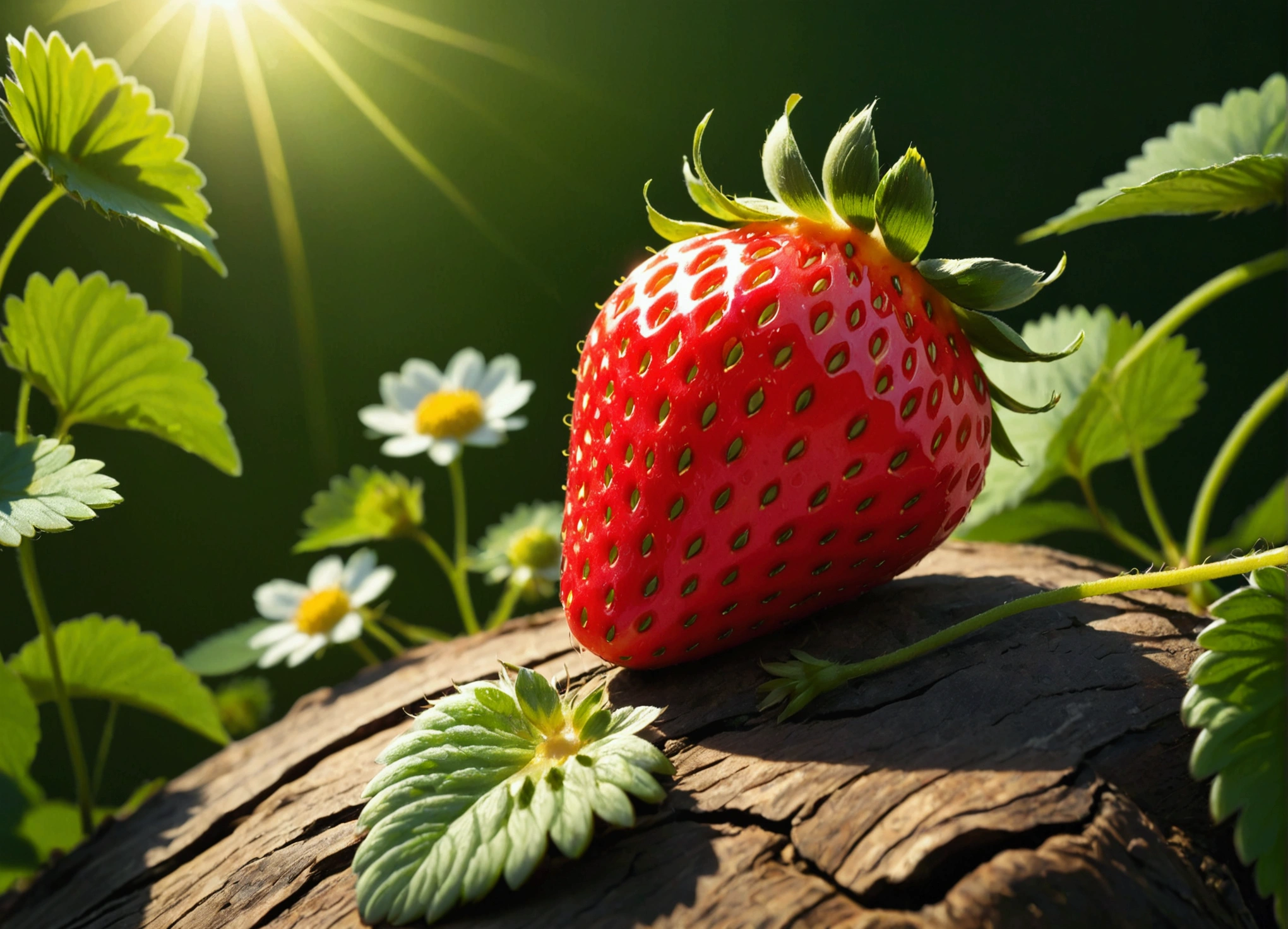 A strawberry