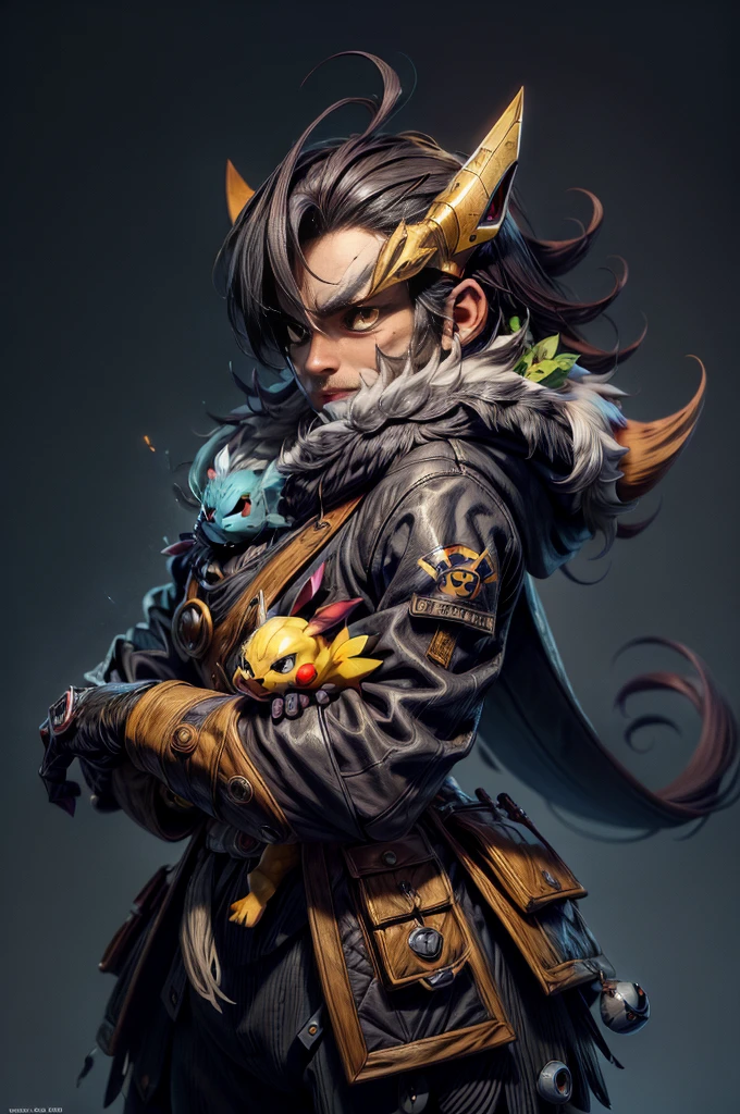 there are many different types of animals grouped together, eggs, Sprites, birb, fantasy creatures, psd Spritesheet, monster character design, set of high quality 4K 3d hd Sprites, with familiar Sprites, cute creatures!, monsters creatures, pokemon style, characters merged, By Katsuya Terada, not STYLE by Katsuya Terada. ((Pokemon style ))
Ppokemon By Katsuya Terada(comics,, sleeved, My avatar, puppet, Simpler, stylised).
Black ice furr and yellow icy cold eyes.
googles,Gray-brown arctic gear with fur collar and hood.