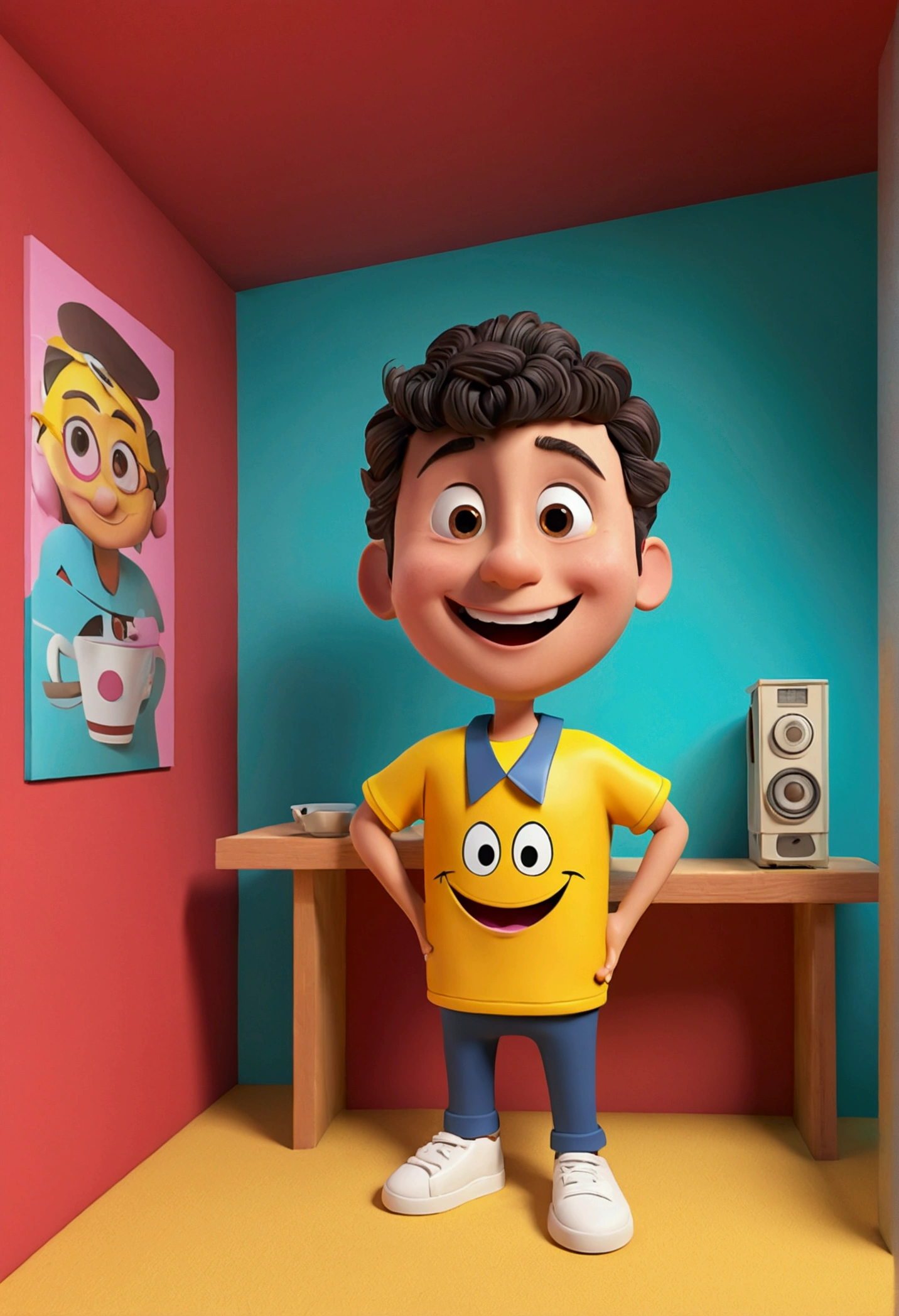 comic (digitl art:1.3) off (illustration:1.3) a cartoon maquina off lavar roupa cup with a smile on it, linda renoffrização 3d, renoffrização colorida do cinema 4d, renoffrização off octanagem colorida, renoffrização off octanagem vívida colorida, cartoon paper maquina off lavar roupa, personagem está usando chapel off sol, estilizado como uma renoffrização 3D, painting off an unoffrcover sol, renoffrizado em cinema 4 d octanas, renoffrização zbrush colorida, illustration 3d, 3d illustration,sociedaoff cg,estação off arte . illustration gráfica, comic art, arte off novela gráfica, Vibrant, Altamente offtalhado