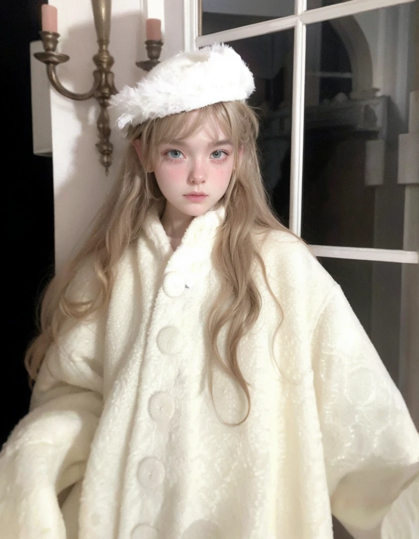 Ellie Fanning face, photorealistic, ultra hd, 8k