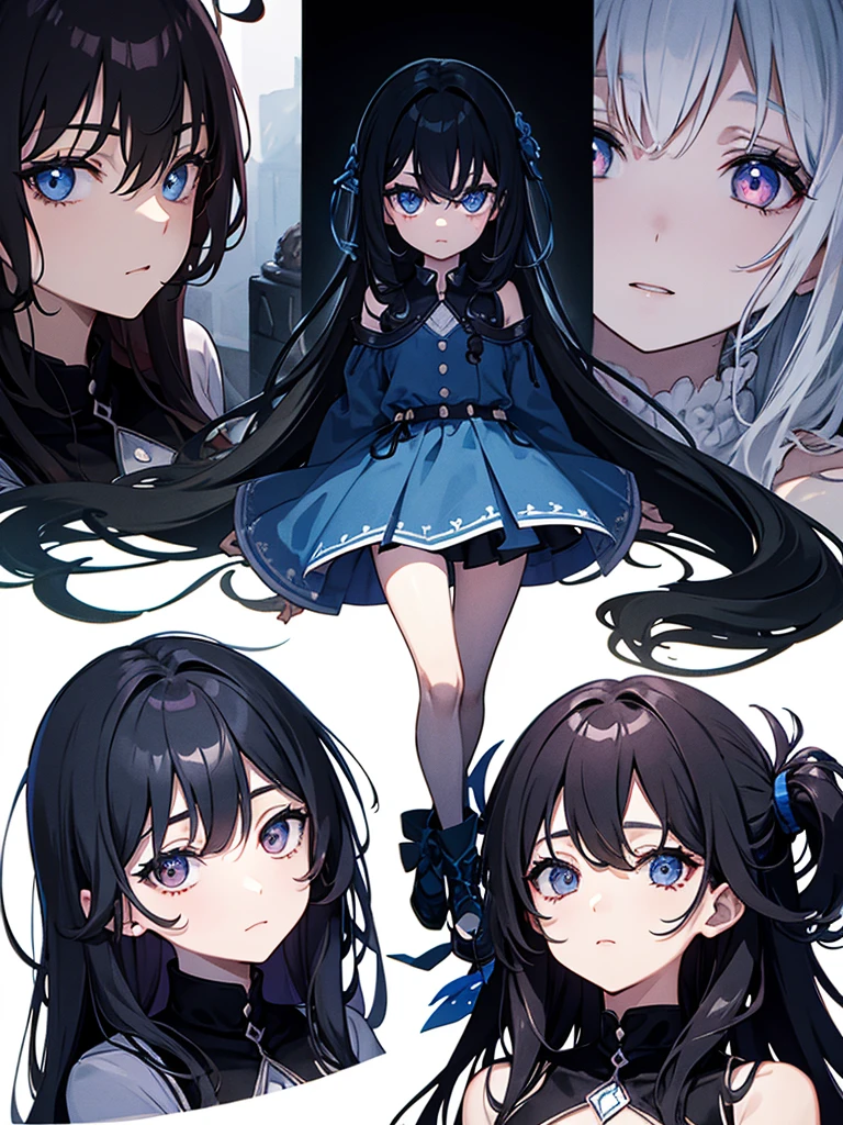 sketch (Character design sheet, same characters, whole body, Three-View, front, ~ ~ ~ ~ side, return),(Very bright:1.1), White Background, [1 Girl:7], (Tilt your head:1.2), ([sketch|watercolor \(Moderate\)]:1.15),Chaotic Abstractionな背景, Vector Trace, グラデーションブレンディング and whole body, Artistic elements add depth to the work. The overall atmosphere is creepy and nightmarish...., With a unique artistic touch. This movie is、The dark and crazy world of horror movies depicted in HD., Evoke visual stimuli and aesthetic sense, that will terrify and excite the audience....,watercolor画, （Lightless, Eyes without highlights, evil eye, An ugly person with white eyes, that&#39;Red eyeliner）,whole body絵, Wearing a maid outfit （Gradient braided hair, (Light purple hair), (Ink blotches:1.1), (pale:1.2),(Light purple:1.2),(Light green:1.2)　Adult features,expensive, Wearing black tights,Green Eyes, The skin is hidden　and maid, The background is a dark and desolate landscape, Horror movie atmosphere. Her figure is very beautiful, Emphasizing the dark and crazy elements. Skillfully expressing the effects of light and shadow, detailed, The face and expression of the black costume are also carefully drawn....,sketch (Character design sheet, same characters, whole body, Three-View, front, ~ ~ ~ ~ side, return) 1 female, Nervous,Cowboy Shot,,(Very bright:1.1), White Background, [1 Girl:7], (Tilt your head:1.2), ([sketch|watercolor \(Moderate\)]:1.15),Chaotic Abstraction