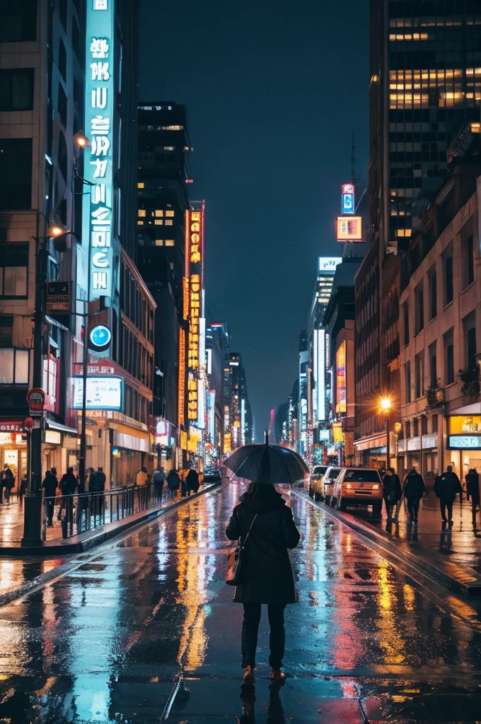 Rainy city images