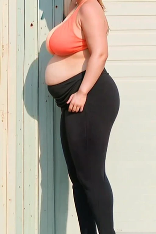 140kg extremely obese woman