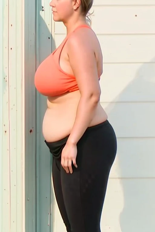 140kg extremely obese woman