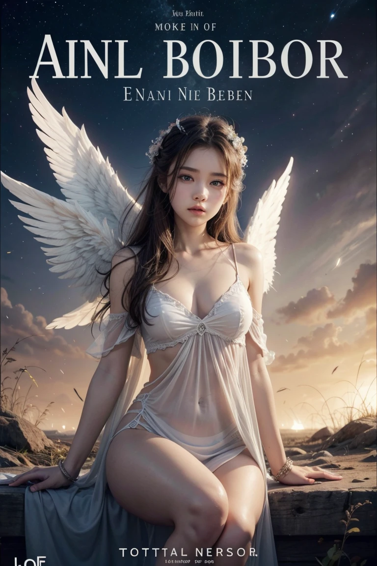 1 cover of a book with the name of the angel who was never born