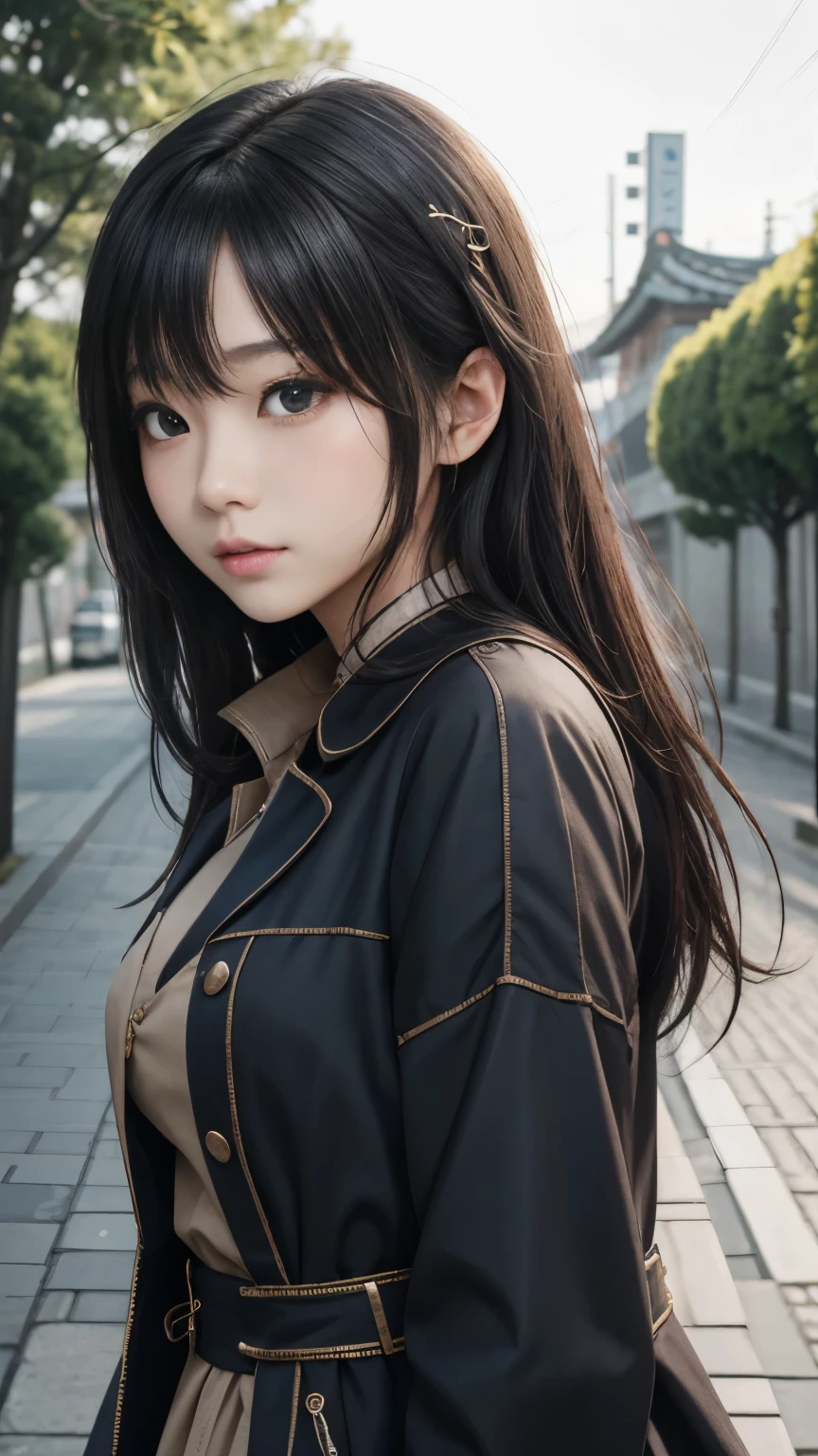 (最高qualityのディテール)、Realistic、8K Ultra HD、High resolution、(One Girl:1.2),(Fatal Beauty,Attractive beauty) ,(A supple and powerful physique),(Sensual charm),(Mysterious charm:1.1),(Captivating silhouette),The 超detailedな、高qualityのテクスチャ、Intricate details、detailed、非常にdetailedなCG、高qualityの影、detailed 美しく繊細な顔、detailed 美しく繊細な目、Written boundary depth、Ray Tracing、20th Generation、Cute K-Pop Girls、(The Face of Ulzan in Korea)、Thin face、(Urzan-6500-v1.1:0.6)、PurerosFace_v1、Glowing Eyes、Perfect body、 Viewer Display、(最高qualityのディテール:1.2)、Realistic、8K Ultra HD、High resolution、Woman close up, realistic girl rendering, 8k artistic german bokeh, Enchanting girl, Real Girls, Gurwitz, Gurwitz-style artwork, Girl Roleplay, Realistic 3D style, cgstation Popular Topics,, 8K Portrait Rendering,(truth,truth:1.4),(Sparkling eyes girl:1.2)、The 超detailedな、高qualityのテクスチャ、Intricate details、detailed、非常にdetailedなCG、高qualityの影、detailed 美しく繊細な顔、detailed 美しく繊細な目、Written boundary depth、Ray Tracing、20th Generation、Cute K-Pop Girls、(The Face of Ulzan in Korea)、Thin face、(Urzan-6500-v1.1:0.6)、cheek、Glossy Lips、、High resolution, Best image quality, 最高quality, Realistic, 超detailedな, Photo Real, 4K 8K Ultra HD Full Color RAW Photos, Fujifilm(Medium format), Hasselblad, Carl Zeiss, Incredible dynamic range photography(utility_art:Smooth-768:1.1),High resolution, High pixel count, 明確なdetailed, Clear images, Natural color reproduction, Noise Reduction, High fidelity, quality, Software Improvements, Upscaling, Optimized Algorithms, Professional-level retouching,
1. Oversized coat:
The coat is、Choose an oversized design that covers from shoulders to knees.。Color is classic navy or black、or warm khaki or beige, wait.、Choose colors that match the season。
2. Knitted sweater or turtleneck:
To protect yourself from the cold、Knitted sweater or turtleneckを選択してください。Match the texture and color of the knit to the coat.。
3. Wide leg pants:
For pants, Choose a wide-leg design、Combines ease of movement and style。Denim in dark tones or black trousers will look good.。
4. Knee-high boots:
What is included in an oversized coat、足首からふくらはぎまでカバーするKnee-high bootsとの組み合わせ。Boots are black or dark brown and chic.、Gives a stylish impression。
5. accessories:
シンプルなゴールドまたはシルバーのaccessoriesを選択してください、Add elegance to your outfit。for example、Long necklaces and large earrings are recommended.。
6. Handbags:
Handbags、Choose a color that matches the tone of your outfit.。Shoulder bags and tote bags are convenient and stylish。
7. Compensateと髪型:
Compensate, Choose natural colors that flatter your skin。Wavy Hair、By creating loose curls、Appeal to softness。