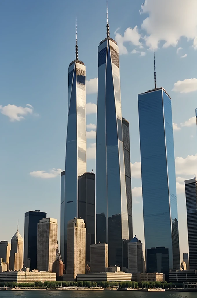 Generate the twin towers