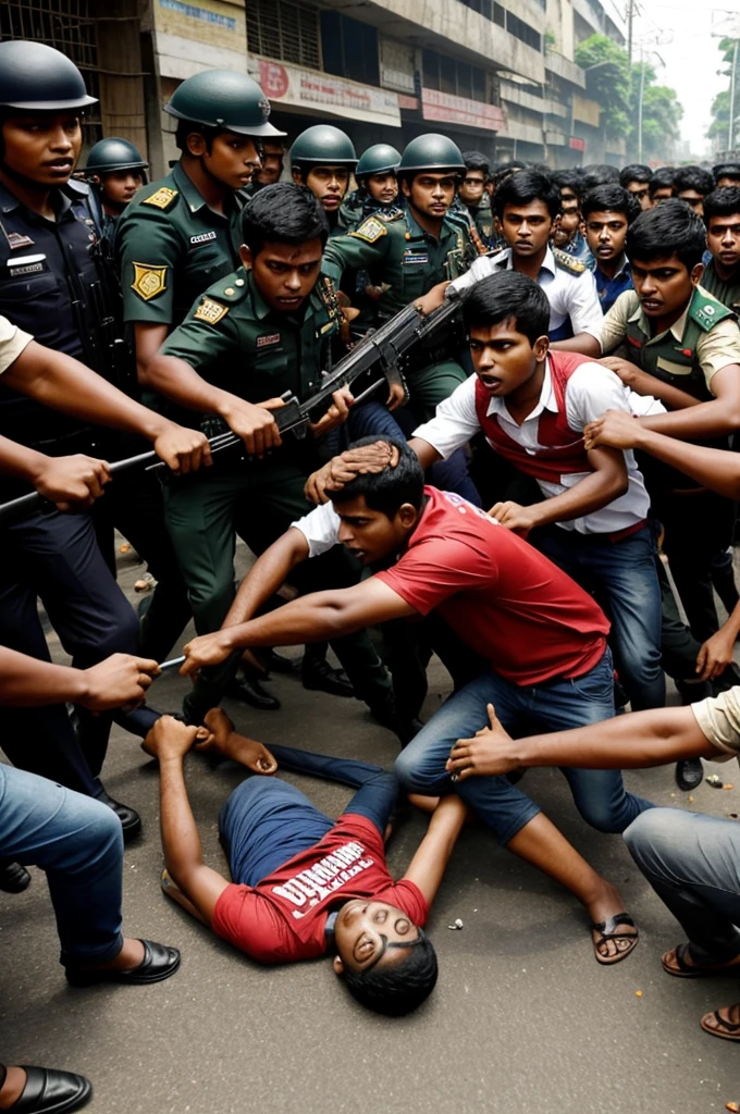 Bangladeshi students murdered by police 