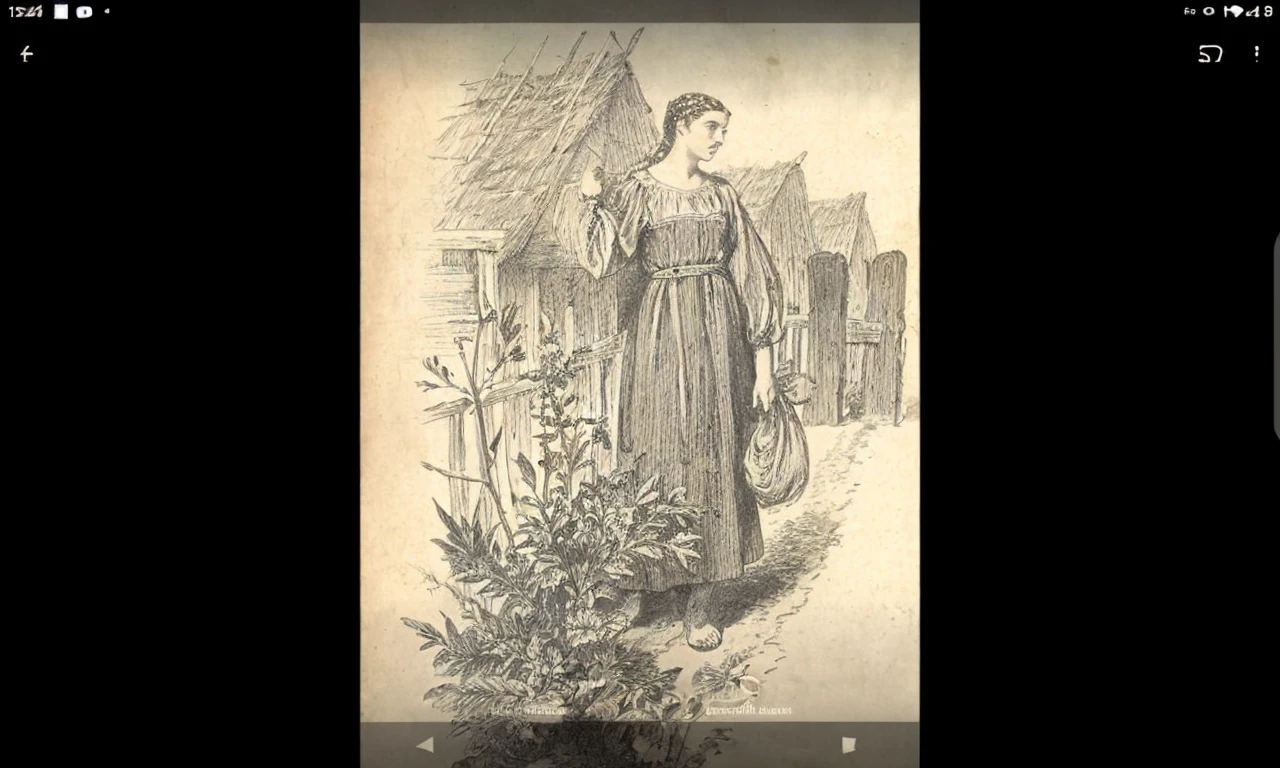 Serfdom in Russia 19th century Russian peasant serf girls dressed in peasant homespun canvas shirts and peasant sundresses , barefoot , sweaty hair braided, tanned, beautiful but unhappy, tired of corvee