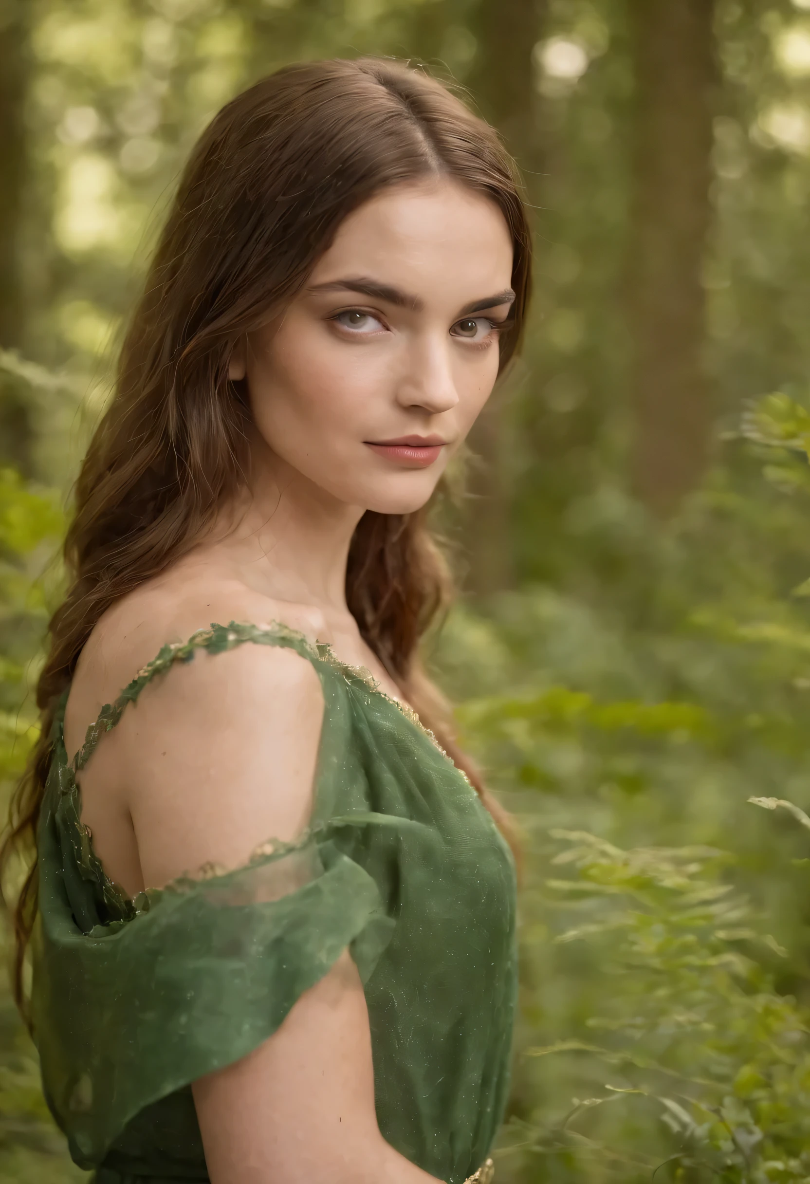 (((A deep red gash runs down his left cheek))) Just stay, A woman, about 19 years old, Natural white hair, Distinctive green eyes, Wear kohl, Slender and graceful, Beautiful, Candlelight in a medieval setting, Very sharp focus, Realistic shot, Gemini wears golden armor