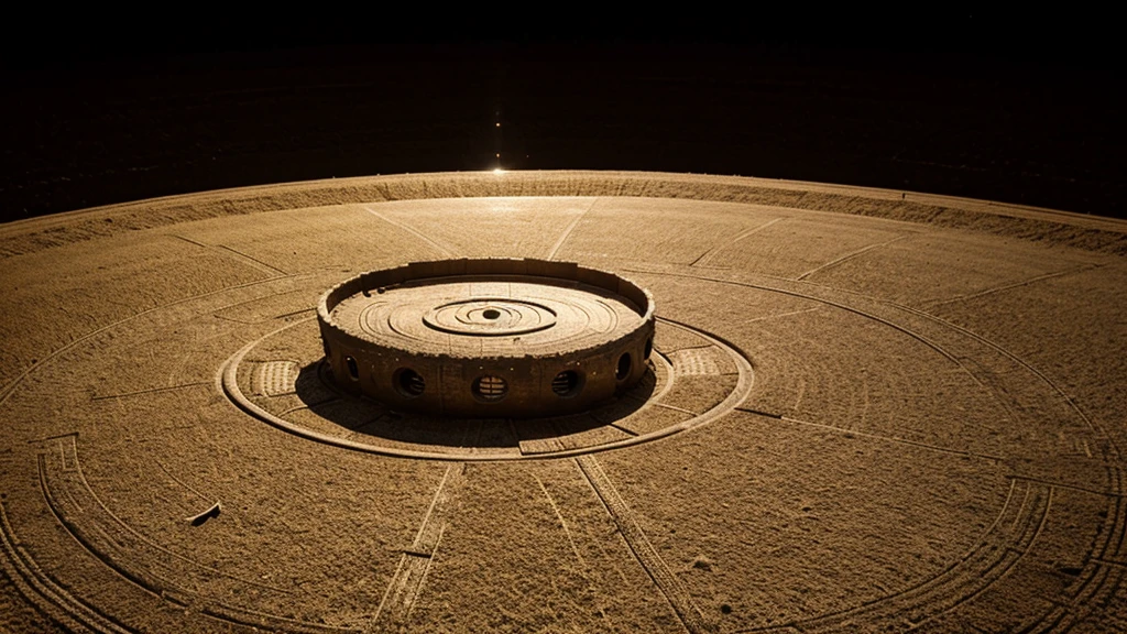 Extraterrestrial crop circles