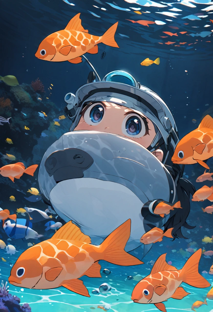 When you can't see the bottom of the sea