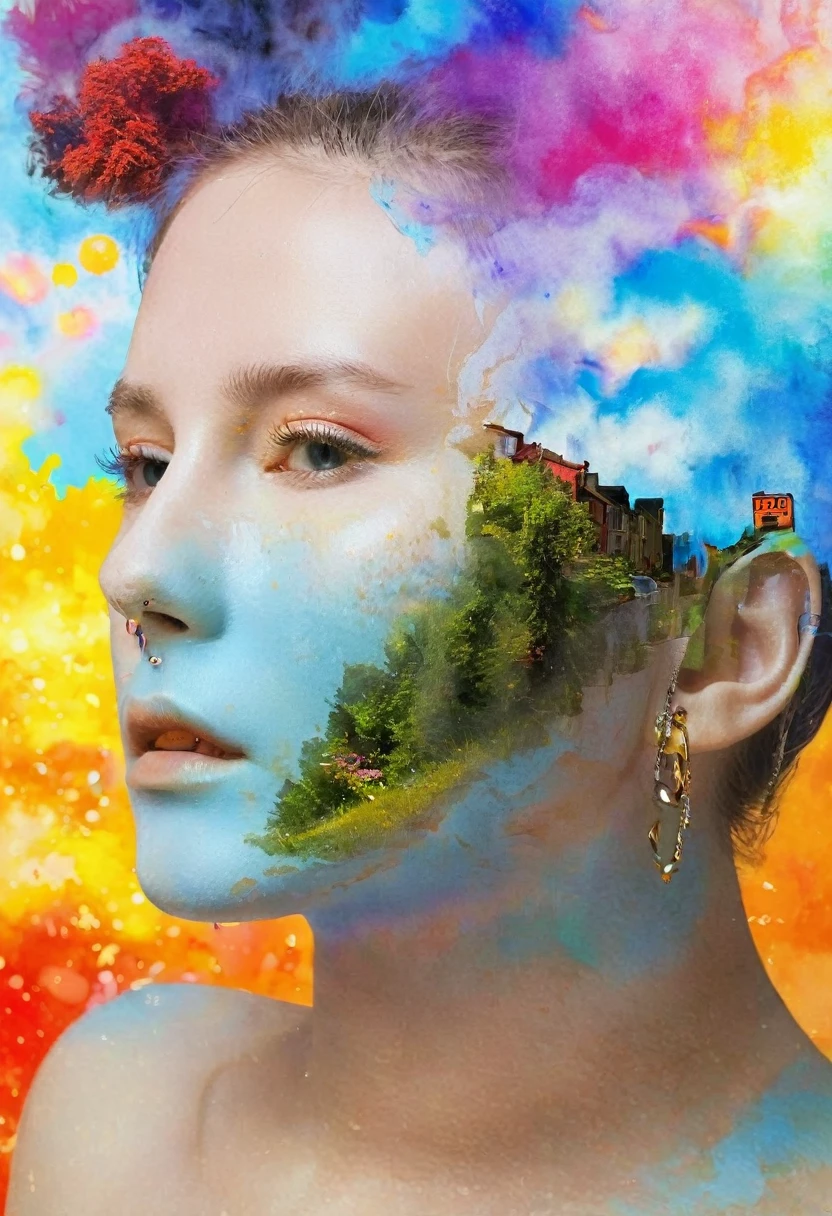 seeing the fears from my soul and at only 17 years old I think I was missing things , The background of my memories varies, the spaces seem nostalgic but somewhere there is joy, a little happiness in life 16k impressive colors beauty composition impressive colors