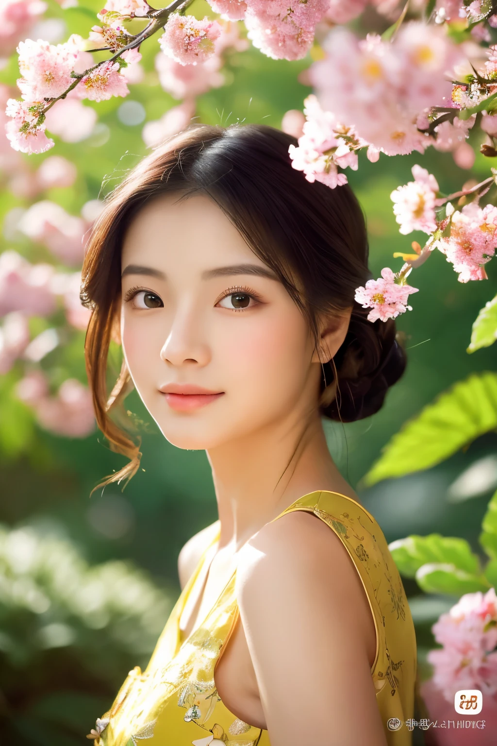 Girl with exquisite facial details, beautiful lips and eyes, beauty of china, in the garden, Wearing a traditional cheongsam, With a graceful posture and a calm look. She is surrounded by blooming flowers and lush greenery.. The sunlight shines softly through the leaves, Gives her face a soft, warm glow. The artwork is created using oil painting techniques, Emphasis on ultra-detailed brushwork and realistic depiction. The colors are bright and vibrant, With a touch of romanticism. The overall image quality is top notch, 4K resolution and photorealistic details. The lighting is、Enhance the beauty of girls、Carefully designed to create a tranquil and peaceful atmosphere.