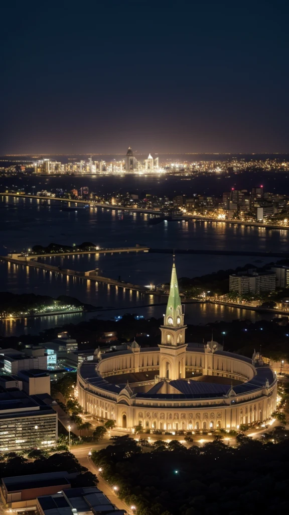 City of Manaus at night