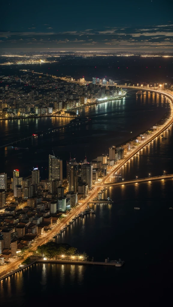 City of Manaus at night 