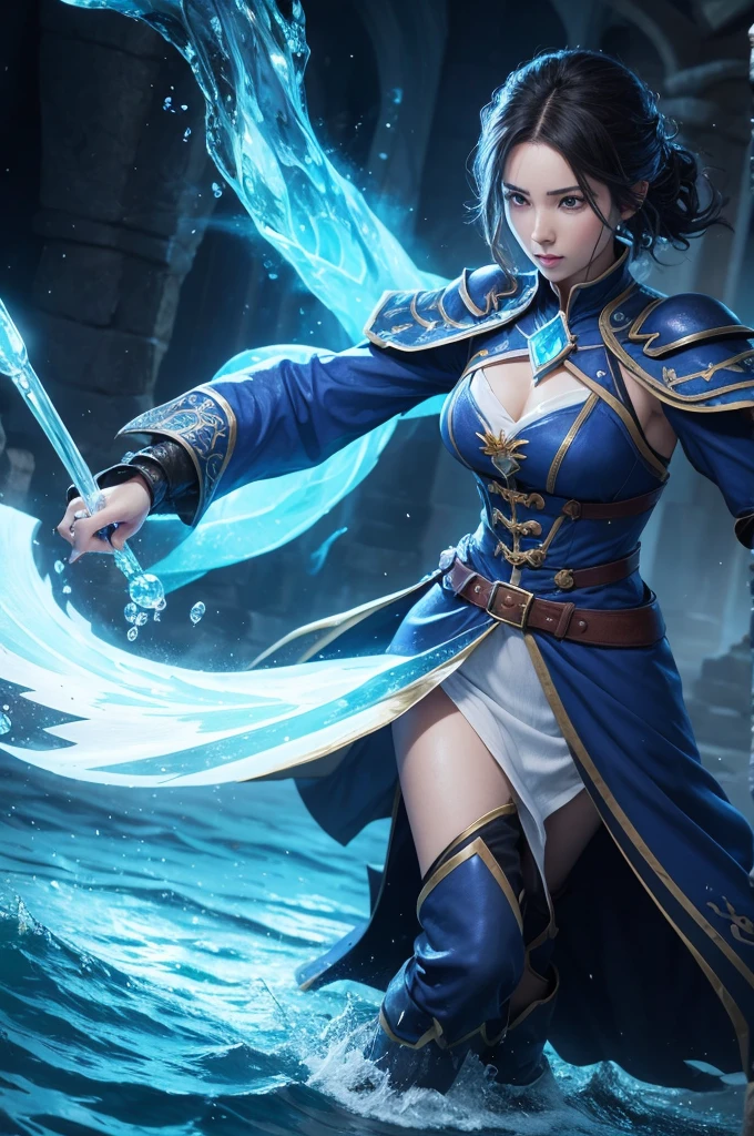 Create a powerful mage with your water