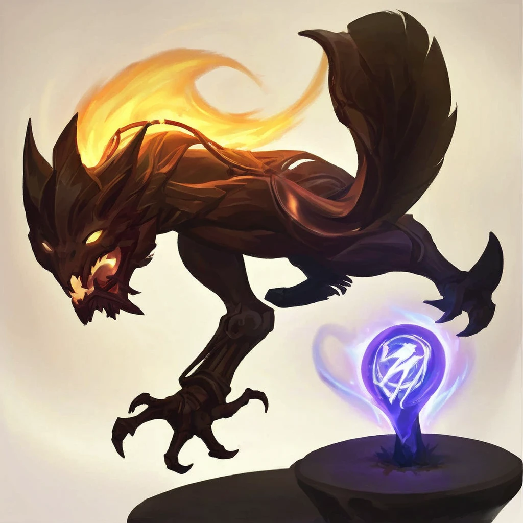 I want a character icon, chooses a non-vital limb and permanently amputates it to connect with the supernatural.