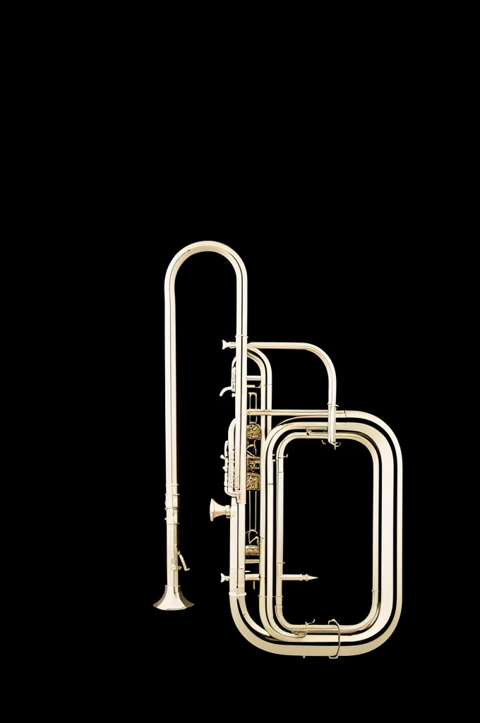 Logo of a trumpet for stream platforms black background, with the name below trumpet92