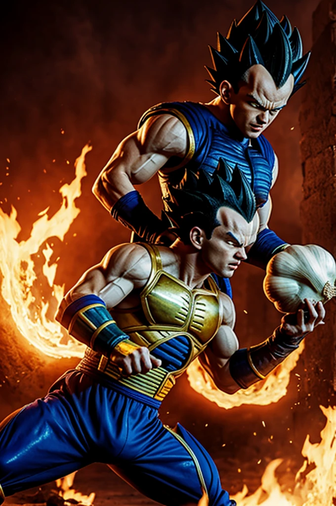 Vegeta vs garlic junior