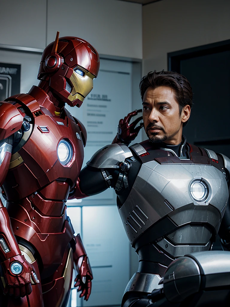 Robocop along with Iron Man