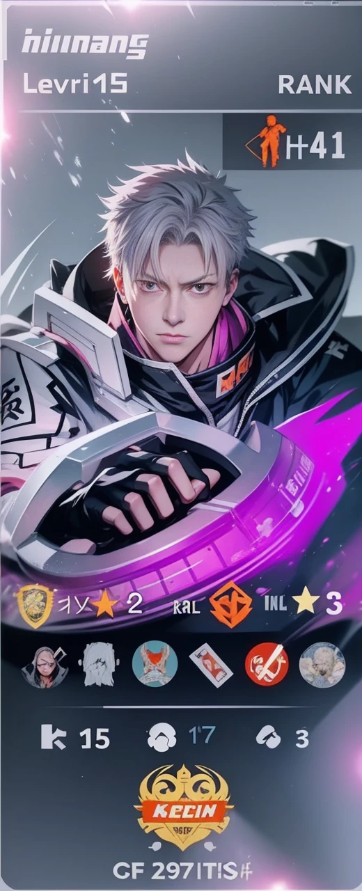 Yuji Itadori Character from Anime Jujutsu Kaisen, Realistic Anime style, Handsome boy, Jujutsu uniform, Pink short hair, orange eyes, Background Jujutsu High School