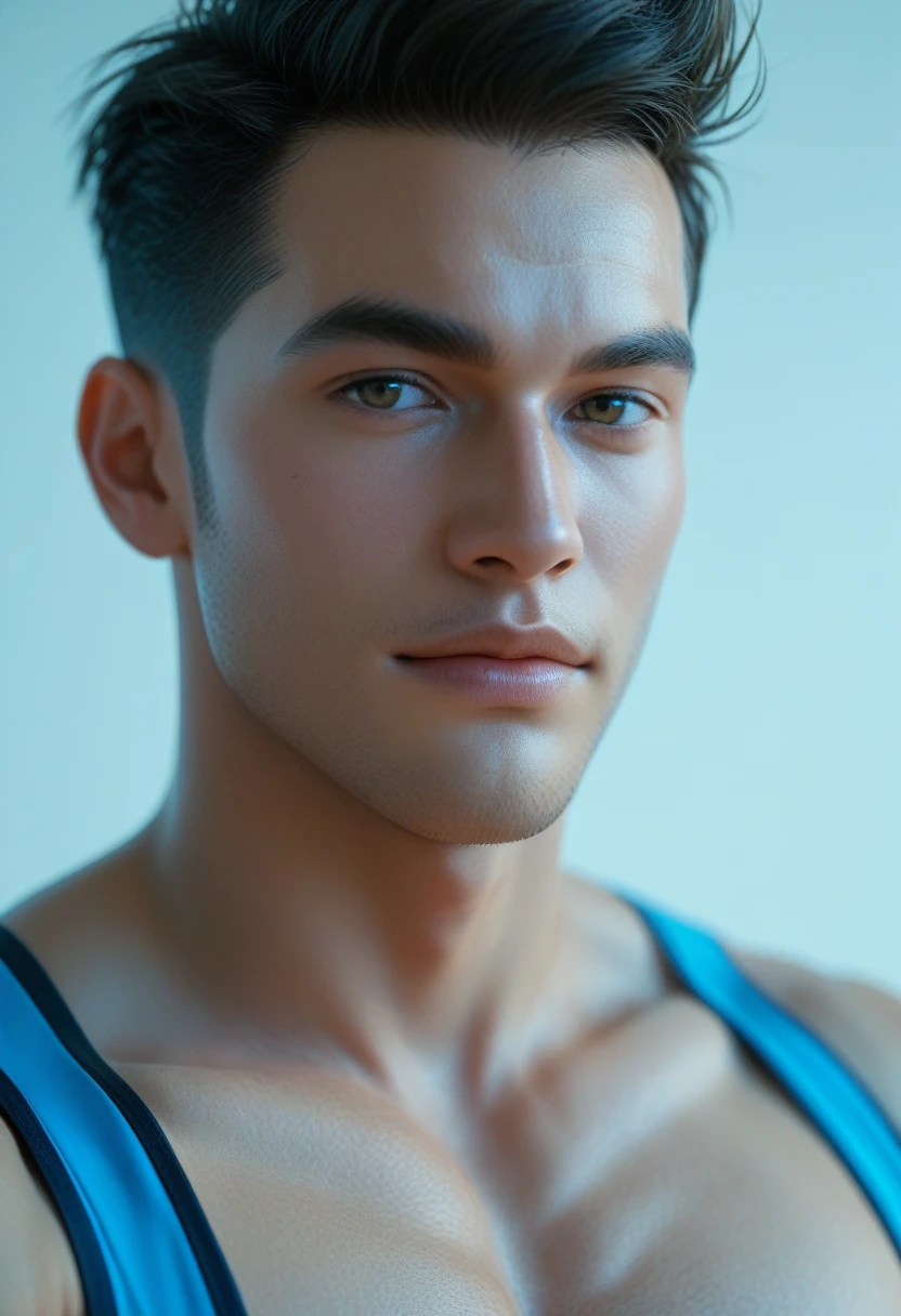 Change background cyberpunk handsome boy, realistic face, 8k, ultra realistic