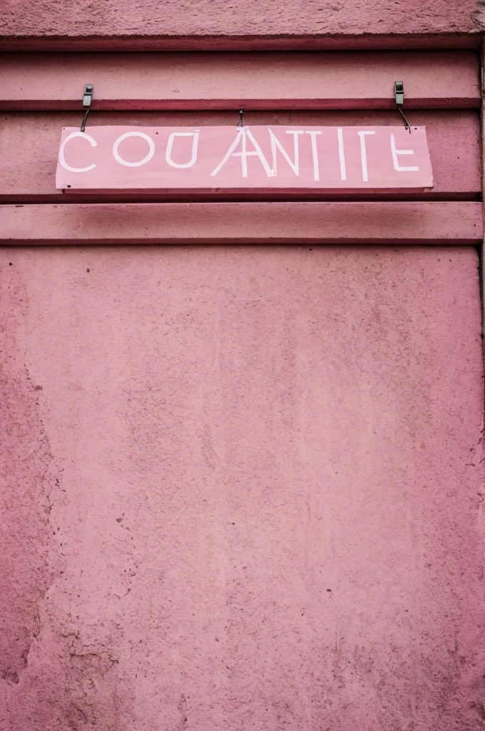 Create me a banner in pink tones where it is written in French and English please do not send my photos to my father
