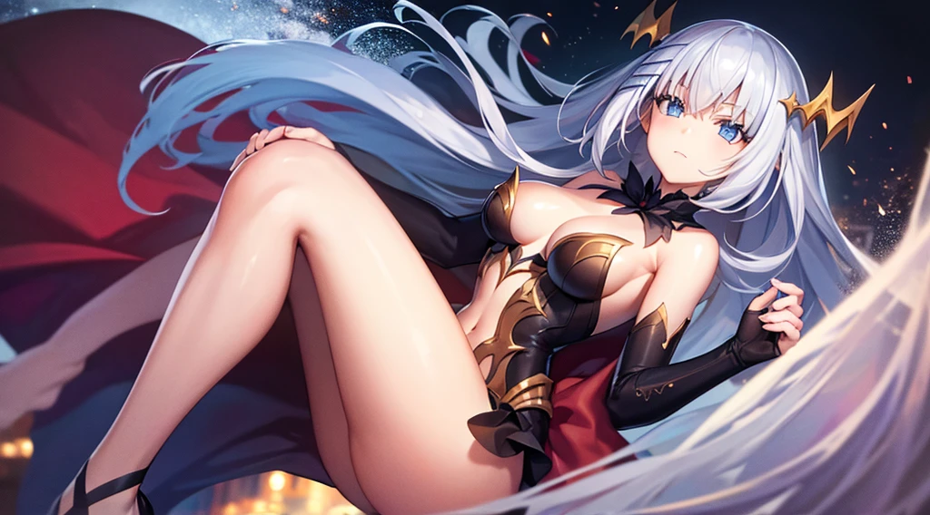 (best quality,4k,8k,highres,masterpiece:1.2),ultra-detailed,(realistic,photorealistic,photo-realistic:1.37),1girl,blue eyes, short hair, white hair, hair clips, hair pins, wearing white hoodies,city,winter snow,night,absurdres,high res, ultrasharp, 8K, masterpiece, looking at viewer, fantasy, magical, snowy rooftops, frosty breath rising, glowing streetlights, ethereal atmosphere, dreamlike, serene, quiet streets, distant city skyline, soft falling snowflakes, intricate details of the girl's face and outfit, delicate snowflakes on her eyelashes, mysterious expression, enchanting beauty, captivating gaze, snow-covered trees, blurred lights in the background, vibrant red contrasted against the white snow, mesmerizing scene, evoking a sense of wonder and magic. BREAK outdoors, city, BREAK looking at viewer, BREAK (masterpiece:1.2), best quality, high resolution, unity 8k wallpaper, (illustration:0.8), (beautiful detailed eyes:1.6), extremely detailed face, perfect lighting, extremely detailed CG, (perfect hands, perfect anatomy),