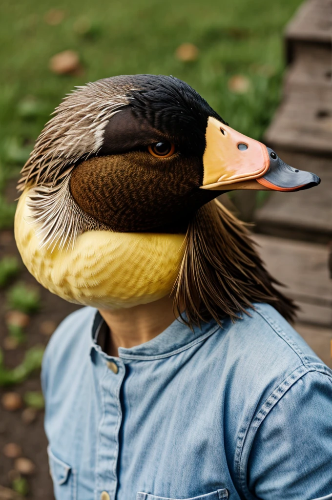 Duck Head Girl