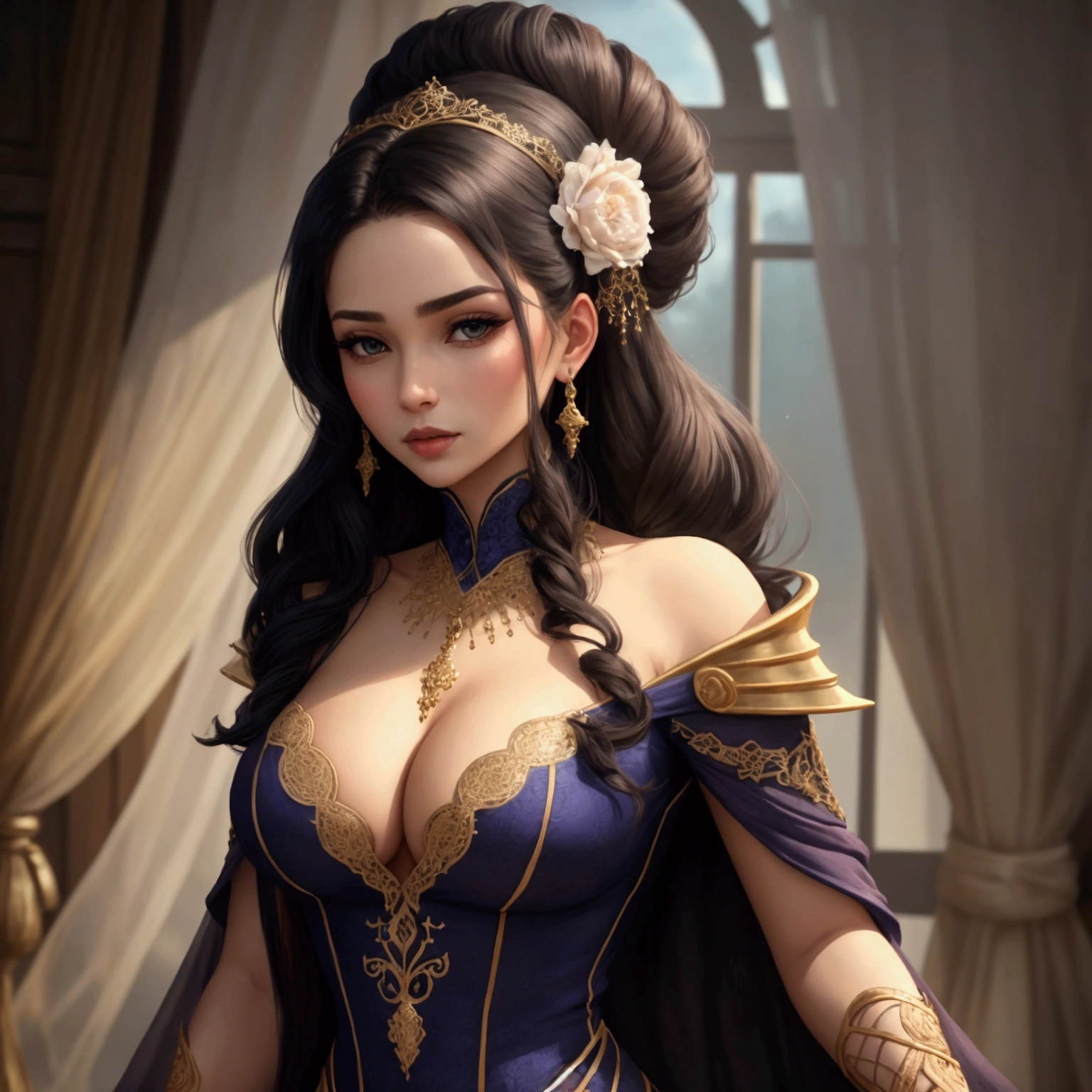 (best quality,ultra-detailed,realistic:1.37),(Korean:1.1)(beautiful detailed dress,adult,woman,detailed description),(beautiful detailed woman,beautiful Chinese background,exposed collarbone),(black eyes,natural eyes,realistic facial features,beautiful leg line),(sexy,full body photo,realistic body proportions,accurate eye ratio),(frontal photo,realistic and slender face), super nude, all boy show