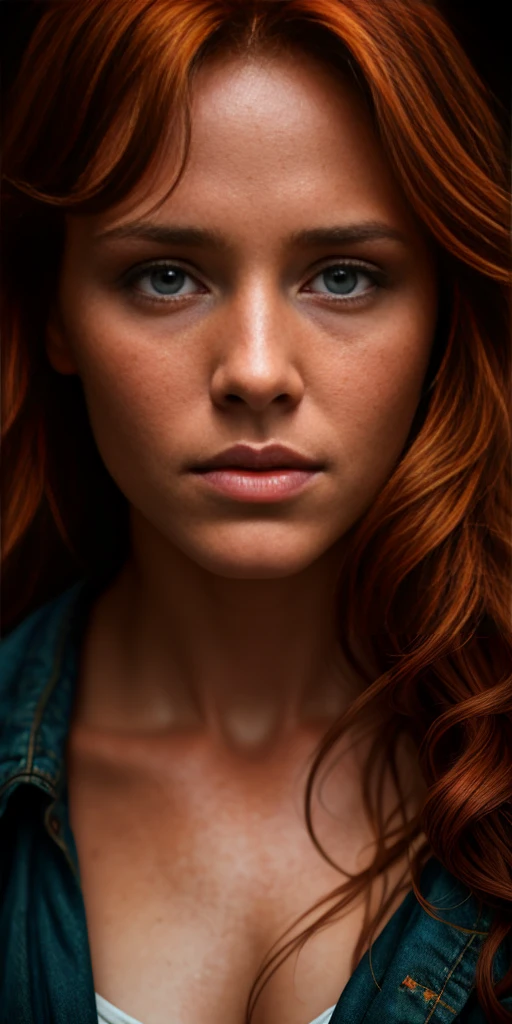 beautiful redheaded Caucasian girl, on a meadow, big dragon, photorealistic, photo, masterpiece, realistic, realism, photorealism, high contrast, trending photorealistic digital art on Artstation 8k HD realistic high definition detailed, detailed, skin texture, hyper detailed, realistic skin texture, armor, best quality, ultra high resolution, (photorealistic: 1.4),, high resolution, detailed, raw photo, sharp re, by Lee Jeffries Nikon D850 film Stock Photography 4 Kodak Portra 400 camera F1.6 lens rich colors texture hyper realistic dramatic lighting Unrealengine trend in ArtStation Cinestill 800,