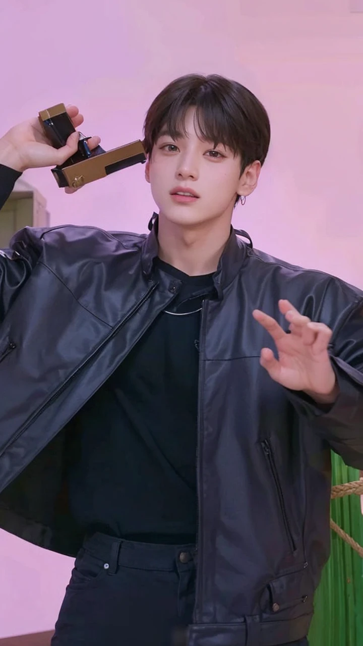 Jungkook 21 years old, defined body. 