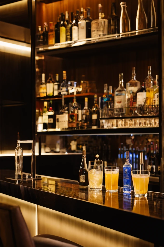 bottles of alcohol and a glass on a bar counter, by Carlo Martini, cocktail bar, by Ndoc Martini, bar background, by Frederik Vermehren, cocktail in an engraved glass, bar in background, background bar, mixing drinks, by Matthias Stom, by Jakob Gauermann, by Matt Cavotta, chianti molotov cocktails