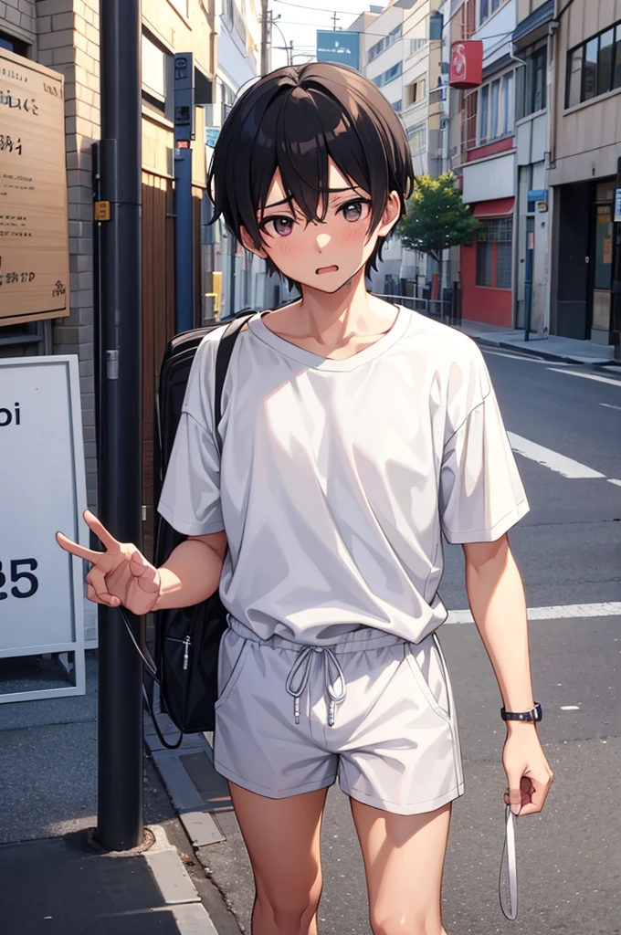 The culprit is God,神の見えざるhand,,,,,,cool,,,He was a refreshing, athletic, innocent boy.,,,boy,,,boys,,,charm,Slim figure,Japanese high school student style,,White casual clothes,,,Smooth,Skin texture,Functional beauty,youth,Vibrancy,The male protagonist,,,shine,Action,,,Before he became a grown man,daily,,Life,,Suddenly my penis was castrated in the street,,,,,Complete castration,,Male Disqualification,,kirito,sexual excitement,,Absurd,Puzzled,,,,Masculinity?,Chain Leash,,,,Breeze,Piece of bone,Natural light,face,hand,eye,blush,tears,,,Saliva,,,Urine,Accuracy,,Ultra correct,Biological,Excellent detailed anatomy,4K,8k,Highest quality,
A viewer holding a leash