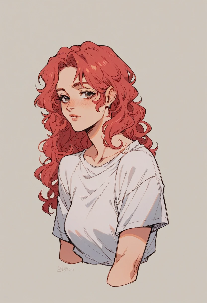 Barbie red hair curly 80s