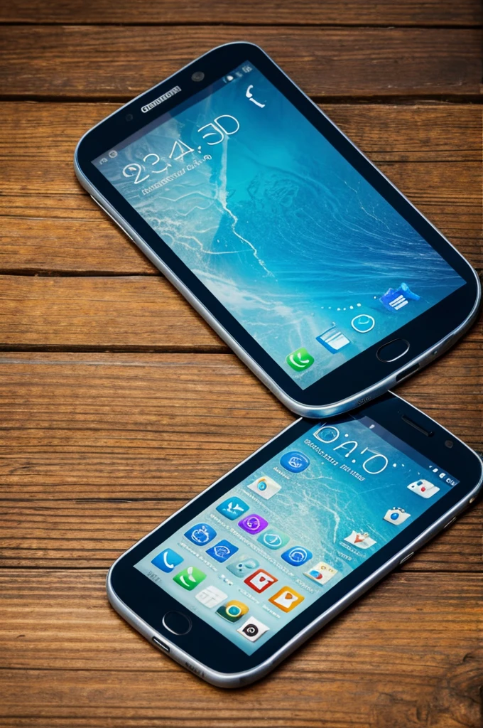 Broken cell phone