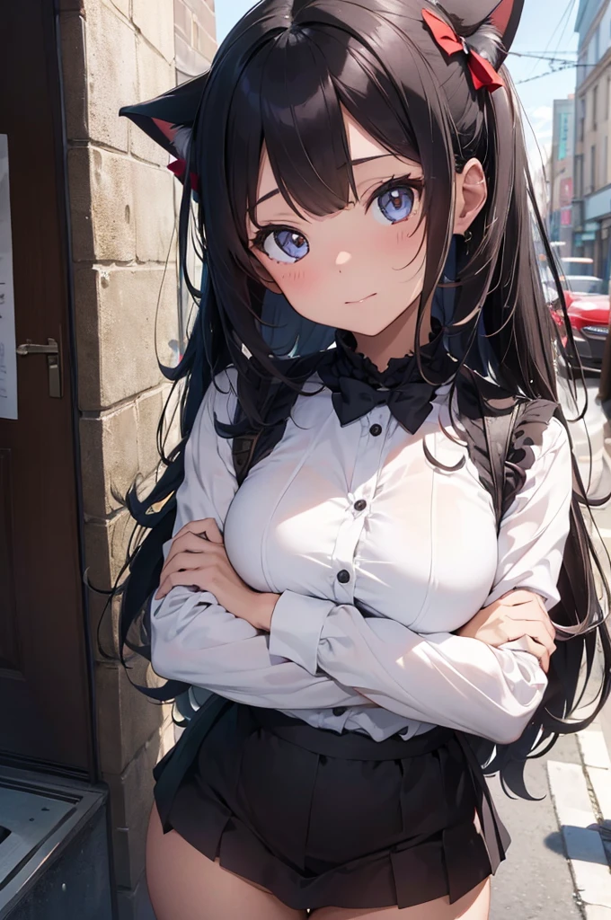 Une cat girl Extrêmement mignonne, extrêmement extrêmement extrêmement extrêmement sexy et extrêmement belle, avec des seins extrêmement extrêmement extrêmement gros et des fessess extrêmement grosses et Des longues oreilles et une longue queue sexy et qui est extrêmement mignonne