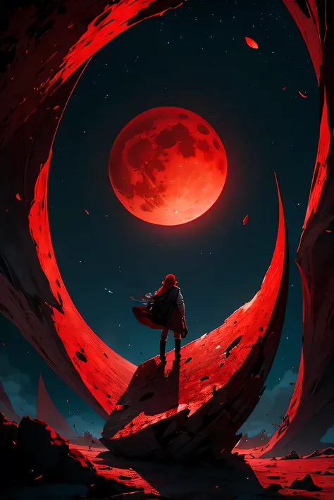 red moon