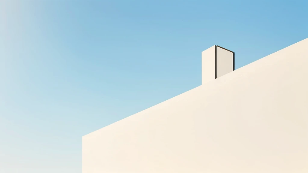 Vibrant corporate iconography, precision-crafted from a minimalist photography style, evoking the sleek modernity, set against a brilliant sky blue background, exuding professionalism and forward-thinking ideology, with subtle, gradient shadows accentuating the subjects' geometric forms, surrounded by airy negative space, imbuing a sense of clarity and precision, while warm golden accents add a touch of sophistication, inviting the viewer to pivot towards a brighter future.