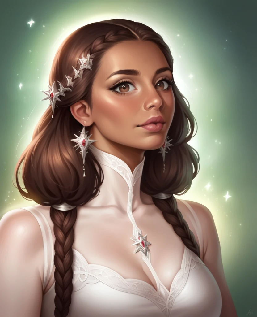 (best quality,4k,highres,masterpiece:1.2),ultra-detailed,(realistic:1.37),(beautiful:1.1) brown-eyed woman with long braid hair and a medium stature,The woman's beautiful face is detailed, with captivating eyes that shine with brown color. Her lips are full and luscious, adding to her sensual appeal. She exudes confidence and elegance as she poses, showcasing her entire body. The lighting in the room highlights her beautiful brown skin, giving it a warm and radiant glow. The overall scene has vivid colors and sharp focus, creating a realistic and photorealistic image.wearing transparent saree