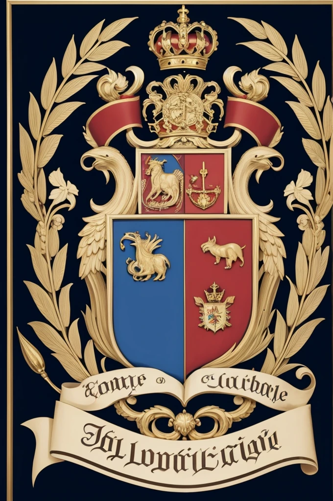 Coat of arms of a noble family