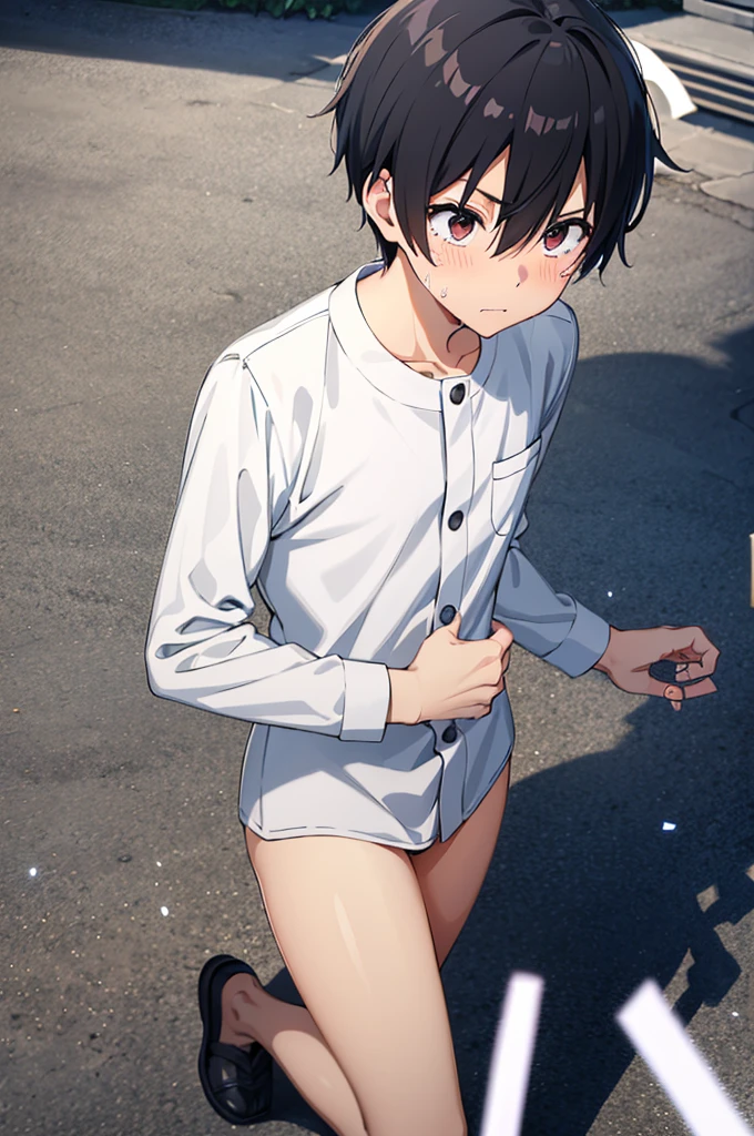 The culprit is God,神の見えざるhand,,,,,,cool,,,He was a refreshing, athletic, innocent boy.,,,boy,,,boys,,,charm,Slim figure,Japanese high school student style,,White casual clothes,,,Smooth,Skin texture,Functional beauty,youth,Vibrancy,The male protagonist,,,shine,Action,,,Absurd,Puzzled,,,,Before he became a grown man,daily,,Life,,Suddenly my crotch was completely castrated in the street!?,,,,,Male Disqualification,,Masculinization failed,,kirito,sexual excitement,,Breeze,Piece of bone,Natural light,face,hand,eye,blush,tears,,,Saliva,,,Urinary incontinence,,Accuracy,,Ultra correct,Biological,Excellent detailed anatomy,4K,8k,Highest quality,ぇ?,